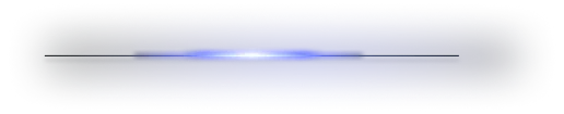 Horizontal glowing blue light line on a black background.